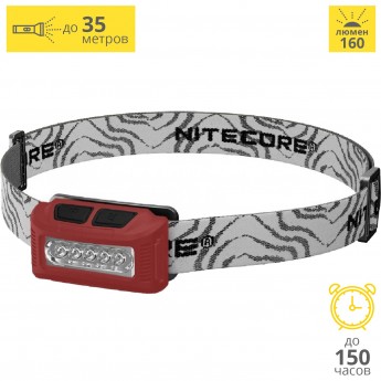 Налобный фонарь NITECORE NU10 RED HIGH PERFORMANCE 15986 Налобный фонарь NITECORE NU10 RED HIGH PERFORMANCE 15986