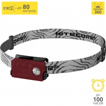 Налобный фонарь NITECORE NU20 RED CREE XP-G2 S3 15995 Налобный фонарь NITECORE NU20 RED CREE XP-G2 S3 15995